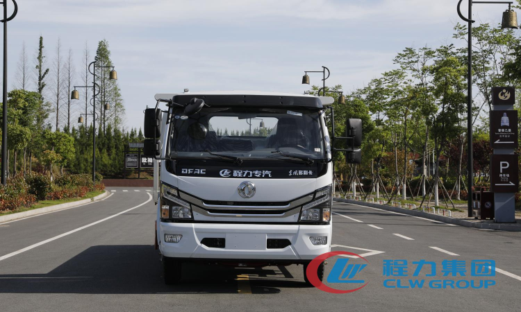 國六 東風多利卡 7 D7 一拖二平板 整車型號： CLW5090TQZ6